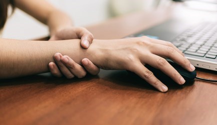 תסמונת התעלה הקרפלית - תמונת המחשה